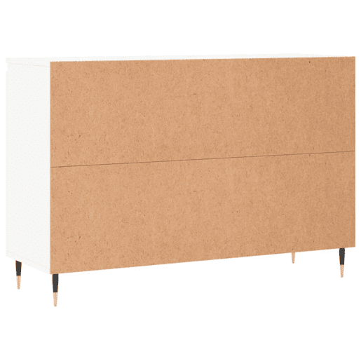 vidaXL Aparador 101,5x35x70 cm derivados de madeira branco