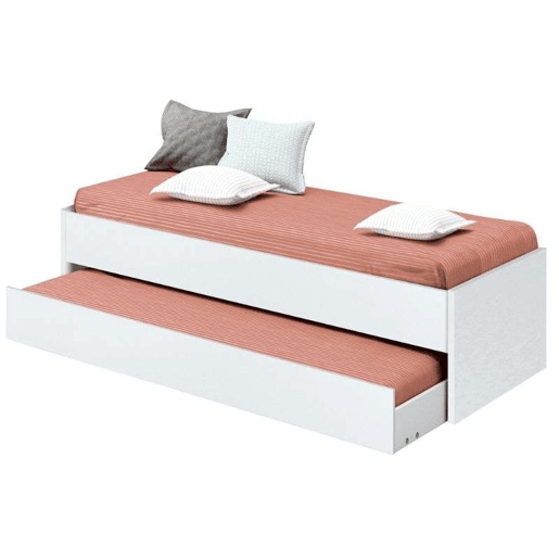 Pacote de móveis para quarto de jovens do Tibete em estilo natural na cor carvalho cambriano (cama 105x190 cm + guarda-roupa + cômoda) Pacote de móveis para quarto de jovens do Tibete em estilo natural na cor carvalho cambriano (cama 105x190 cm + guarda-roupa + cômoda)