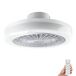 Ventilador Techo Plafón LED RGB Ventiladores de Techo Motor DC Ventilador Techo Plafón LED RGB Ventiladores de Techo Motor DC Blanco