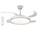 Ventilador de Techo con Luz Cielo Estrellado Motor DC Silencioso Ventilador de Techo con Luz Cielo Estrellado Motor DC Silencioso Blanco