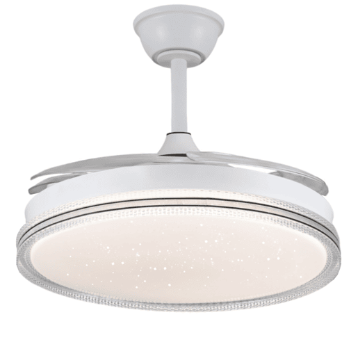 Lâmpada de ventilador de teto com luz LED de 70 W, motor DC silencioso, 6 velocidades, iluminação de quarto de sala de estar Lâmpada de ventilador de teto com luz LED de 70 W, motor DC silencioso, 6 velocidades, iluminação de quarto de sala de estar