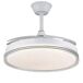 Ventilador de Techo con Luz Cielo Estrellado Motor DC Silencioso Ventilador de Techo con Luz Cielo Estrellado Motor DC Silencioso Blanco