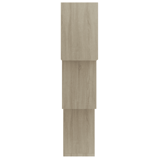 Prateleiras de parede - Estante de parede cubos 68x15x68cm contraplacado carvalho