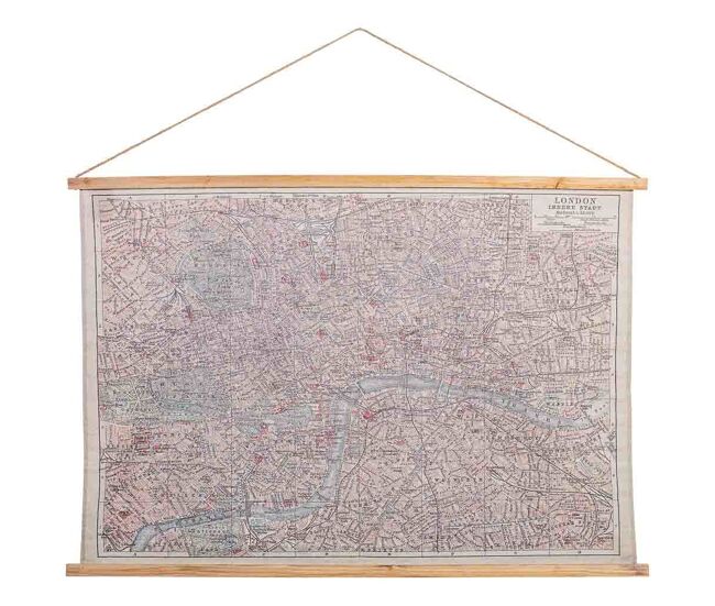 Lienzo pergamino de tela impresa 125x86x2 cm