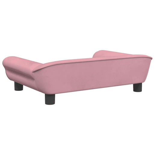 Sofá infantil - Sofá para crianças 70x45x26 cm veludo rosa