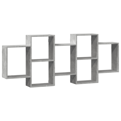 Prateleira parede - Estante de parede 159x18x65 cm deriv. madeira cinzento cimento Prateleira parede - Estante de parede 159x18x65 cm deriv. madeira cinzento cimento