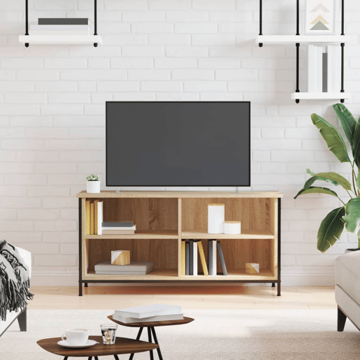 Móvel de TV - Modulo de TV - Armário de TV 100x40x50 cm derivados de madeira carvalho sonoma Móvel de TV - Modulo de TV - Armário de TV 100x40x50 cm derivados de madeira carvalho sonoma