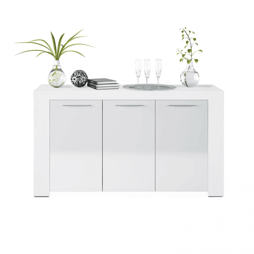 Aparador Dara Artik White (Branco mate) 144 x 80 x 42 cm