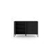 Mueble aparador 2 puertas 2 cajones diseño moderno 140 Mueble aparador 2 puertas 2 cajones diseño moderno 140 Negro
