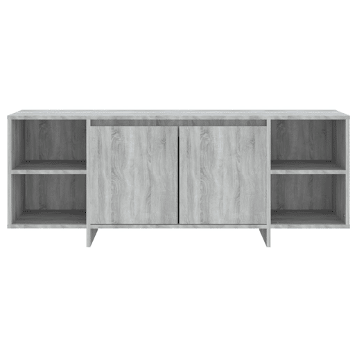 Móvel de TV - Modulo de TV - Armário de TV 130x35x50 cm aglomerado cor sonoma cinzento