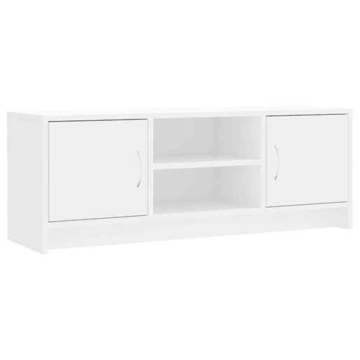 Móvel de TV - Modulo de TV - Armário de TV 102x30x37,5 cm derivados de madeira branco