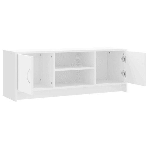 Móvel de TV - Modulo de TV - Armário de TV 102x30x37,5 cm derivados de madeira branco