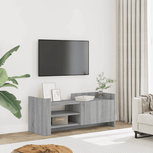 Móvel de TV - Modulo de TV - Armário de TV 100x35x40 cm derivados de madeira cinzento sonoma