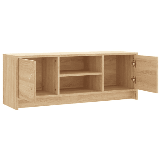 Móvel de TV - Modulo de TV - Armário de TV 102x30x37,5 cm derivados de madeira carvalho sonoma