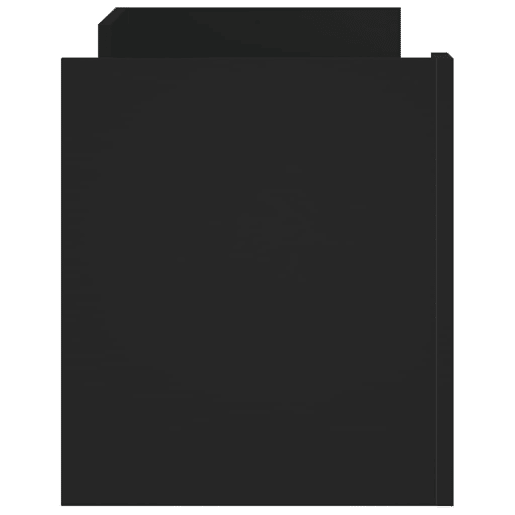 Móvel de TV - Modulo de TV - Armário de TV 100x35x40 cm madeira processada preto