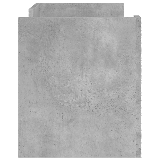 Móvel de TV - Modulo de TV - Armário de TV 80x35x40 cm derivados de madeira cinza-cimento