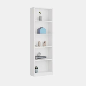Estante de juventude Smile Artik White (Branco mate) 52 x 180 x 25 cm
