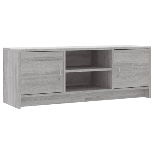 Móvel de TV - Modulo de TV - Armário de TV 102x30x37,5 cm derivados de madeira cinzento sonoma