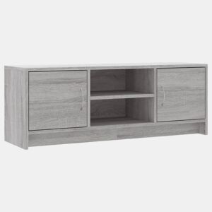Móvel de TV - Modulo de TV - Armário de TV 102x30x37,5 cm derivados de madeira cinzento sonoma