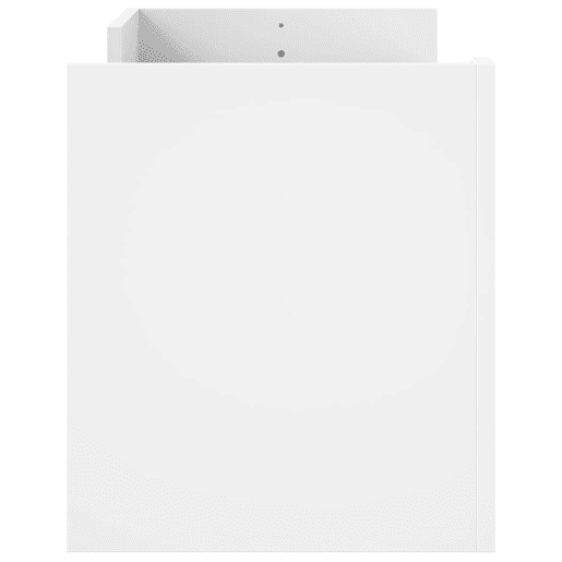 Móvel p TV, Armário de TV 100x35x40cm madeira processada branco