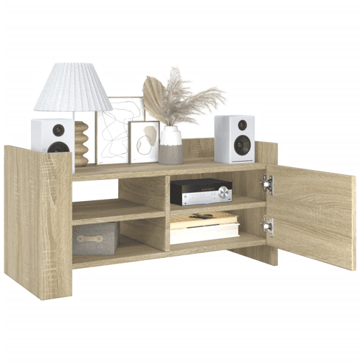 Móvel de TV - Modulo de TV - Armário de TV 80x35x40 cm derivados de madeira carvalho sonoma