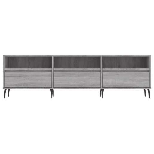 Móvel de TV - Modulo de TV - Armário de TV 150x30x44,5 cm derivados de madeira cinzento sonoma