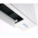 Calefactor cerámico mural 2000 W con mando/temporizador Calefactor cerámico mural 2000 W con mando/temporizador Blanco