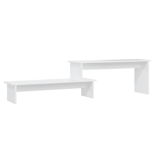 Móvel de TV - Modulo de TV - Armário de TV 180x30x43 cm derivados de madeira branco