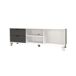 Mueble Bajo TV DN 2 Cajones 120 Mueble Bajo TV DN 2 Cajones 120 Blanco