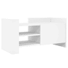 Móvel de TV - Modulo de TV - Armário de TV 80x35x40 cm derivados de madeira branco