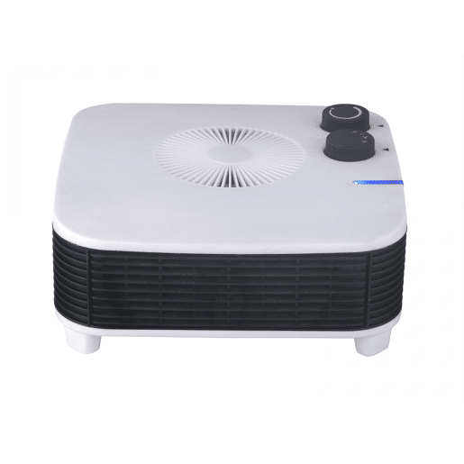 Aquecedor de piso horizontal com termóstato regulável e duas potências 10002000W