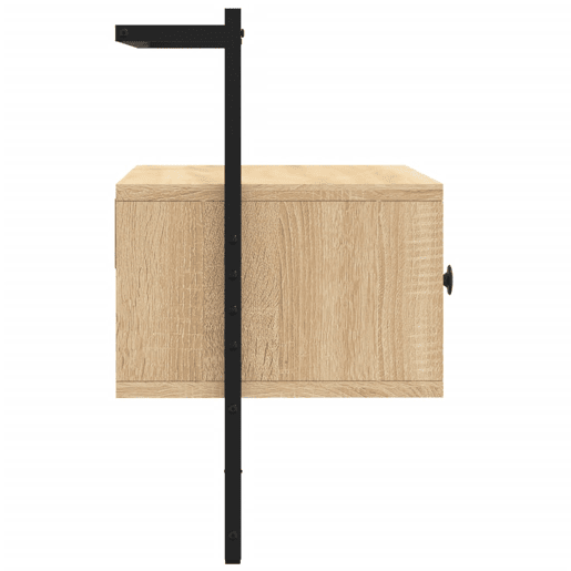 Móvel TV - Modulo de TV - Armário de TV de parede 60,5x30x51 cm deriv. madeira carvalho sonoma