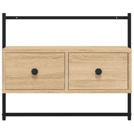 Móvel TV - Modulo de TV - Armário de TV de parede 60,5x30x51 cm deriv. madeira carvalho sonoma