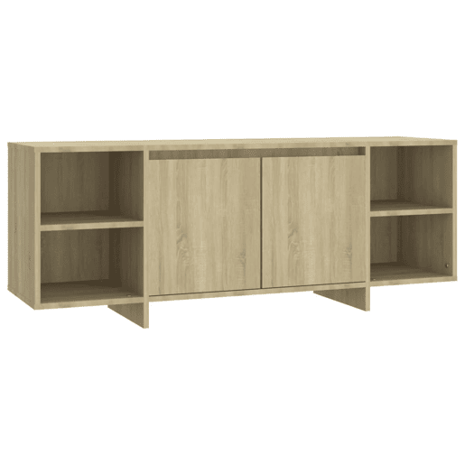 Móvel de TV - Modulo de TV - Armário de TV 130x35x50 cm aglomerado cor carvalho sonoma