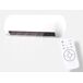 Calefactor Split ceramico de pared 2000 W con mando a distancia Calefactor Split ceramico de pared 2000 W con mando a distancia Blanco
