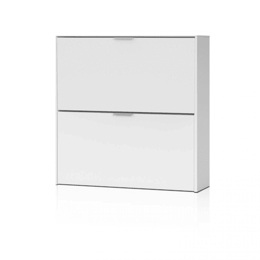 Sapateira Nubo 2 Portas Branco 75 x 76 x 22 cm