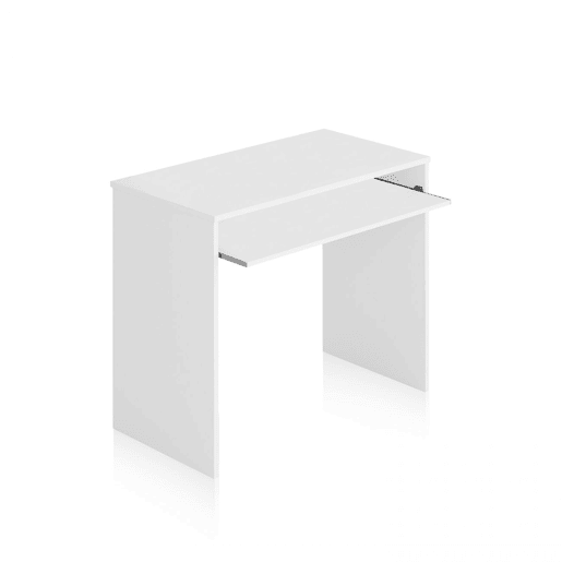 Secretária de computador Smile Artik White (Branco mate) 90 x 79 x 54 cm