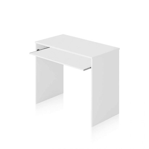Secretária de computador Smile Artik White (Branco mate) 90 x 79 x 54 cm