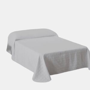 Colcha Primavera Verão Reversível Toscana Gris cama 150cm