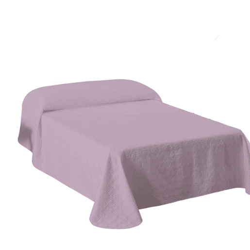 Colcha Primavera Verão Reversível Toscana Nude cama 150cm