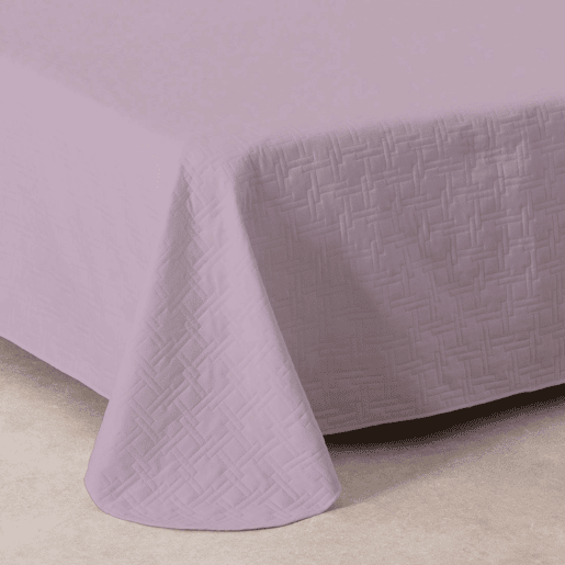 Colcha Primavera Verão Reversível Toscana Nude cama 150cm