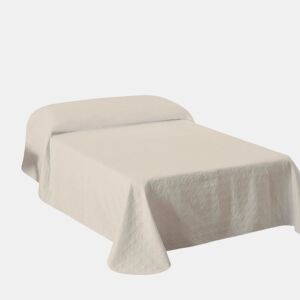 Colcha Primavera Verão Reversível Toscana Beige cama 90cm