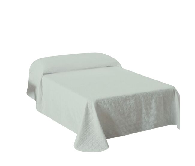 Colcha primavera verano reversible toscana aqua cama 135cm