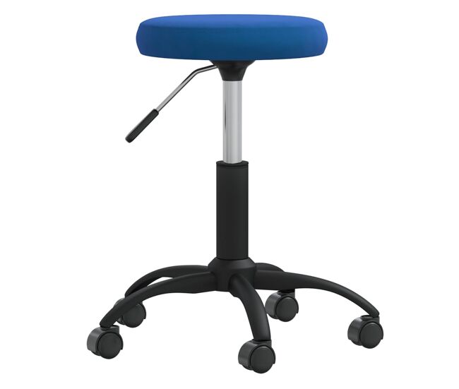 Vidaxl silla de comedor de terciopelo azul