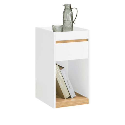 Mesa de apoio Mesa de cabeceira FBT137-W SoBuy PT