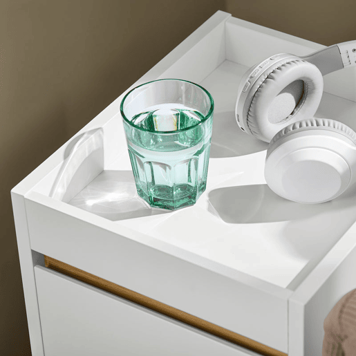 Mesa de apoio Mesa de cabeceira FBT137-W SoBuy PT