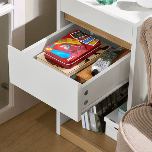 Mesa de apoio Mesa de cabeceira FBT137-W SoBuy PT