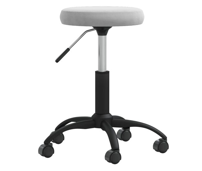 Vidaxl silla de comedor de terciopelo verde claro
