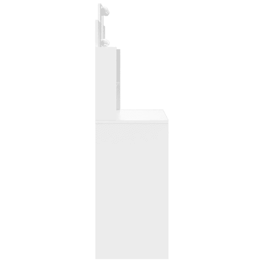 vidaXL Toucador com luzes LED 96x40x142 cm branco vidaXL Toucador com luzes LED 96x40x142 cm branco