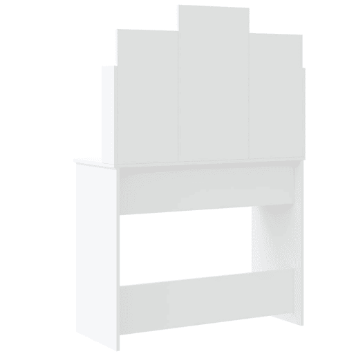 vidaXL Toucador com luzes LED 96x40x142 cm branco vidaXL Toucador com luzes LED 96x40x142 cm branco